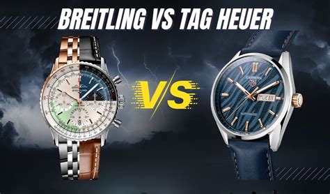 breitling superocean vs tag heuer carrera|Breitling vs. Tag Heuer Watches (Here’s EVERYTHING You .